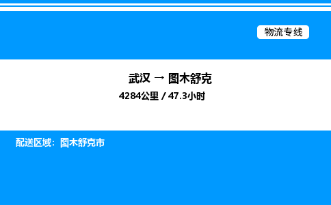 武漢到圖木舒克物流專線-武漢至圖木舒克貨運公司